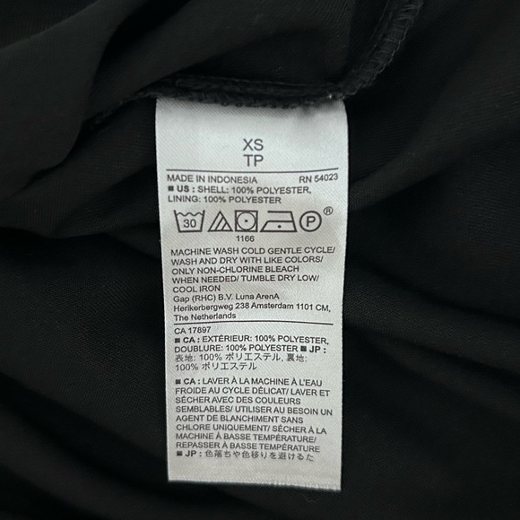 NWT 🔮 Banana Republic 🔮 Black, Pink & Red Floral Long Sleeve Dress - XS - Picture 5 of 7